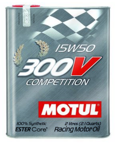 Motul 300V Synthetic Racing Engine Oil Competition 15w50